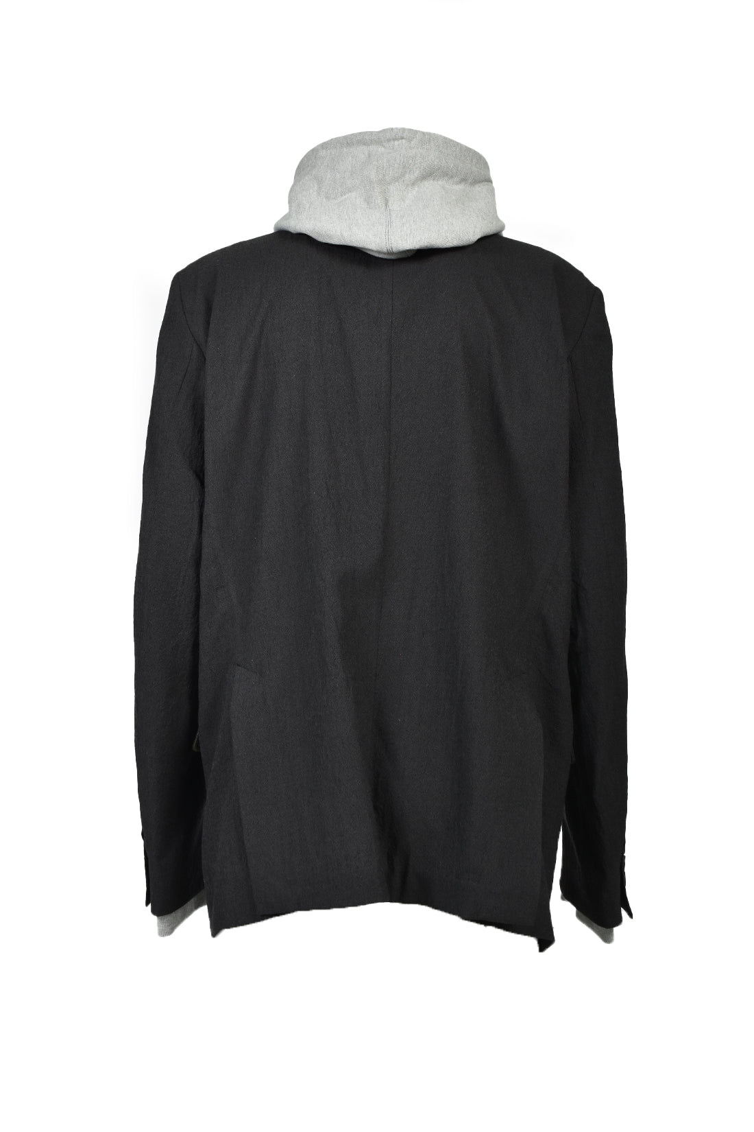 TRIPLE LAYERED BLAZER / BLK