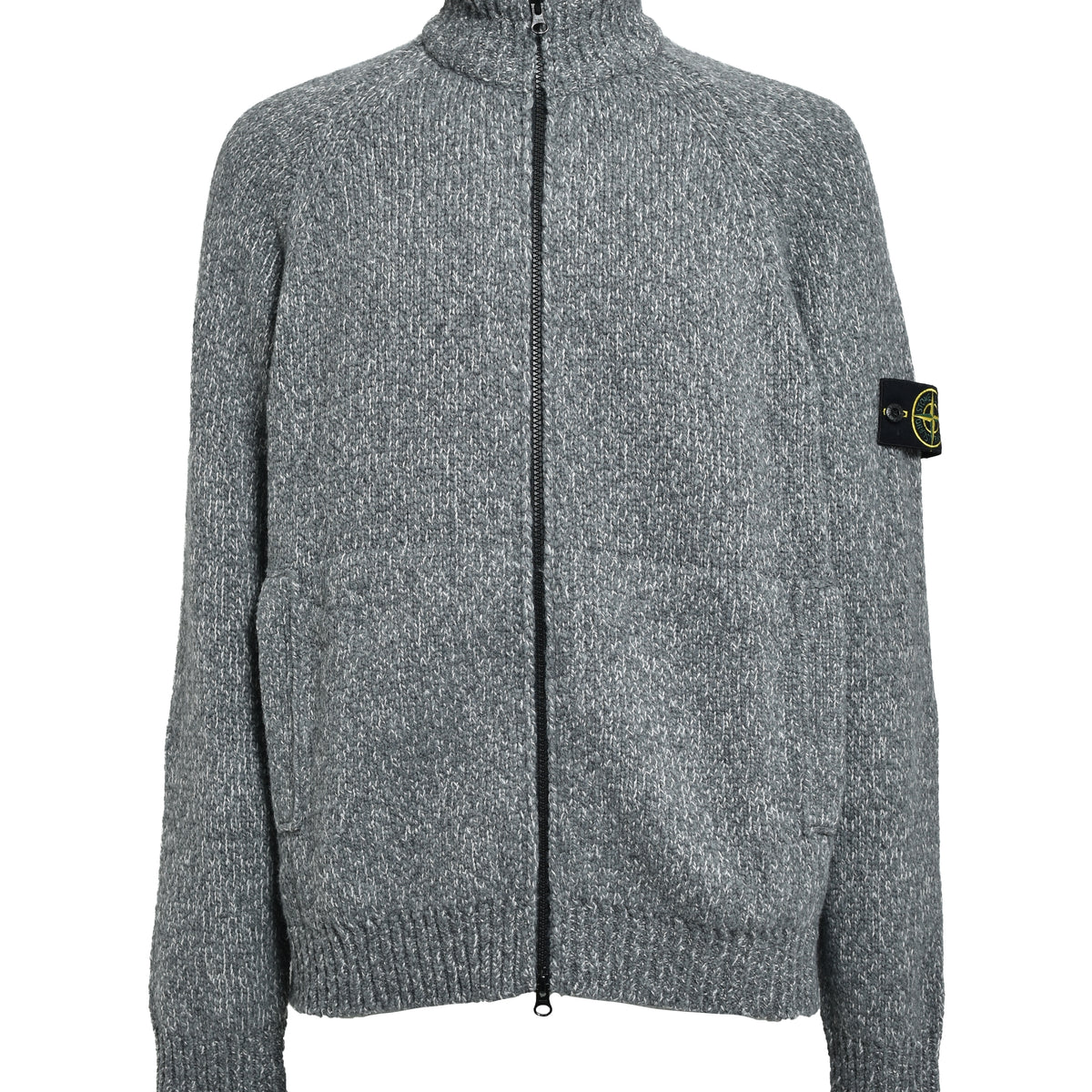 Stone Island ストーンアイランド FW25 CARDIGAN / CEMENT MELANGE