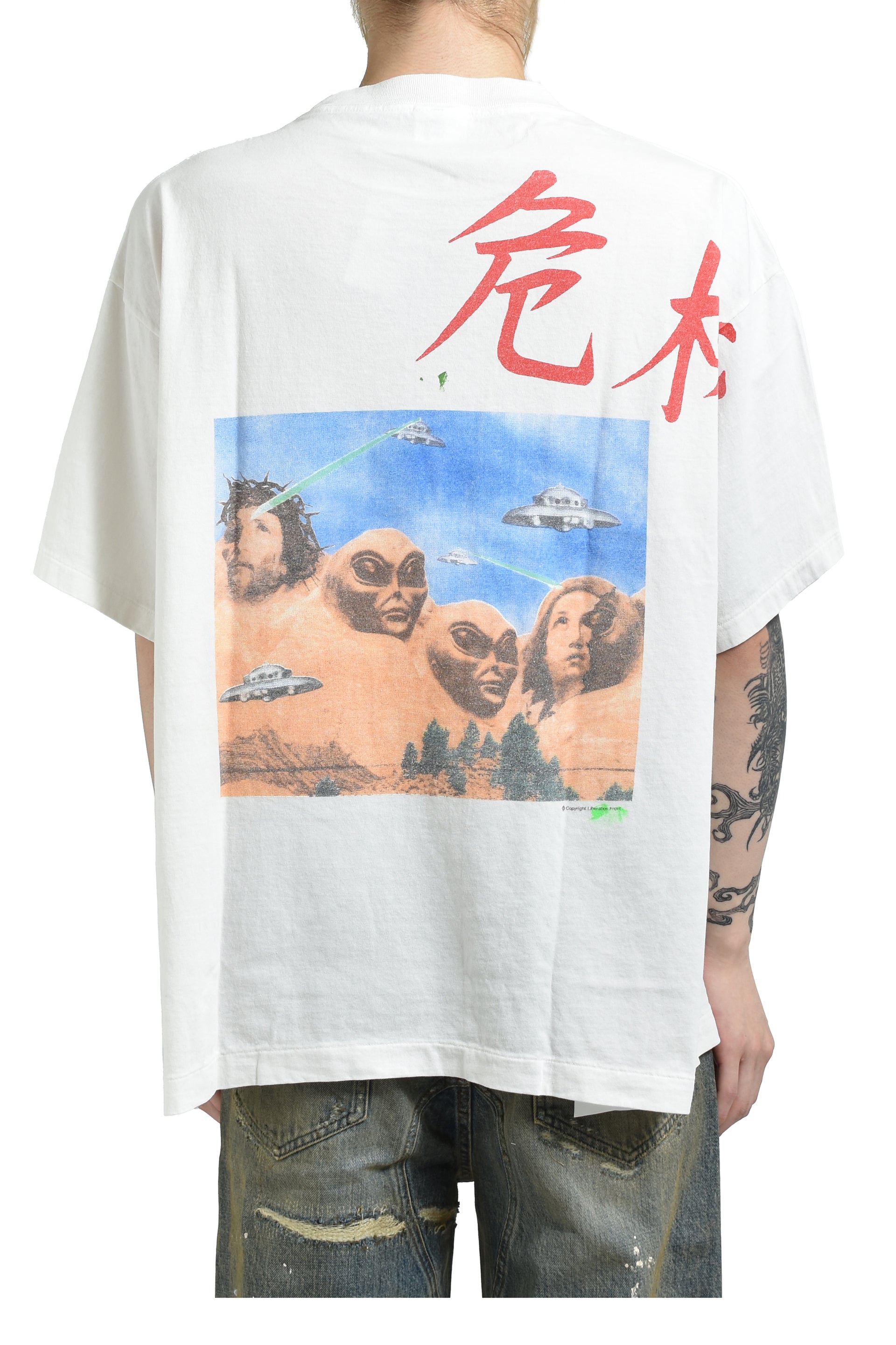 SW_SS TEE/KIKI / WHT