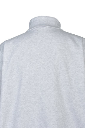 HALF ZIP SWEAT / GRY
