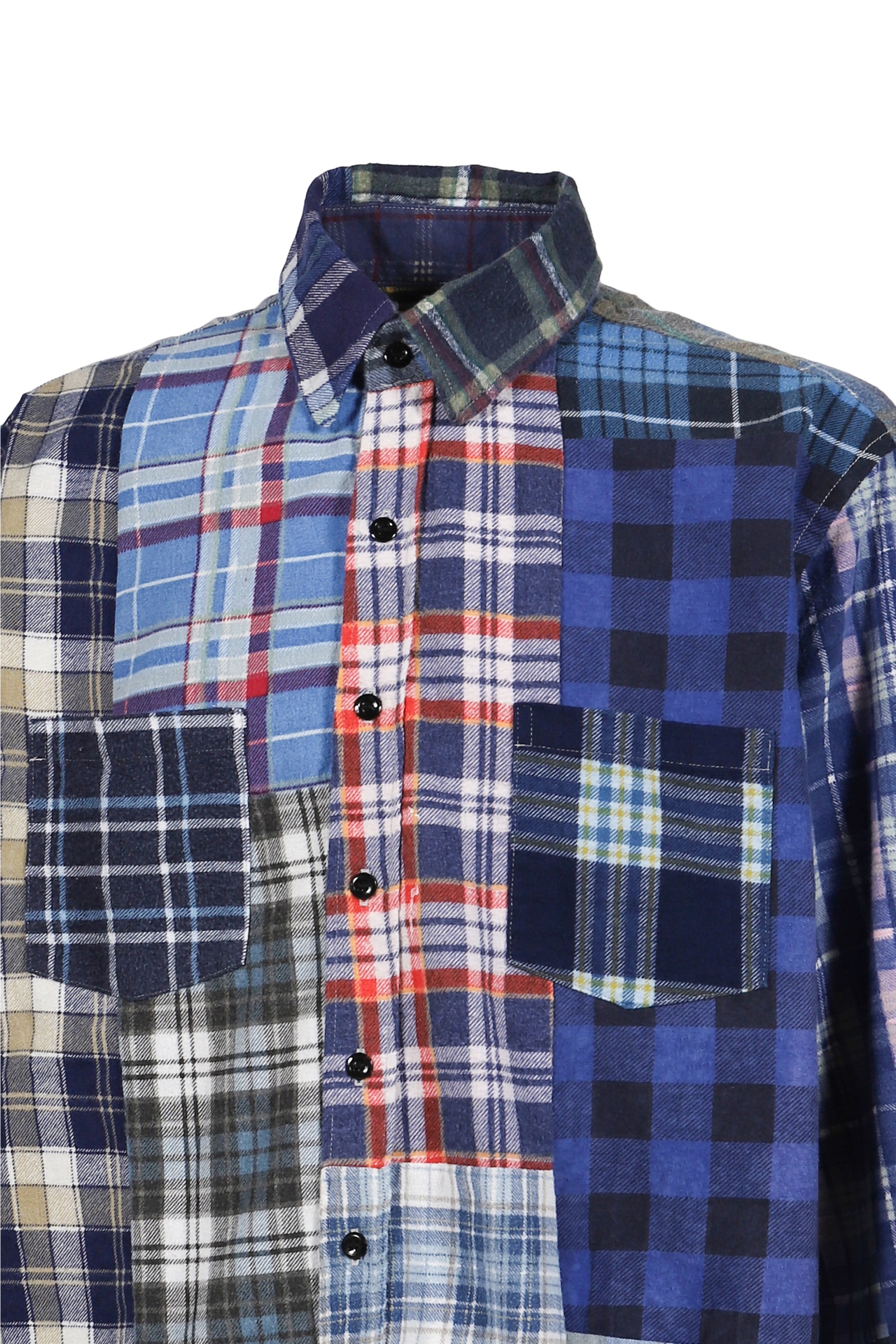 FLANNEL SHIRT -> STRAIGHT HEM SHIRT / ASSORTED