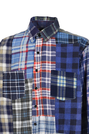 FLANNEL SHIRT -> STRAIGHT HEM SHIRT / ASSORTED