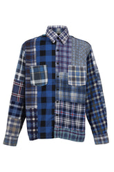 FLANNEL SHIRT -> STRAIGHT HEM SHIRT / ASSORTED