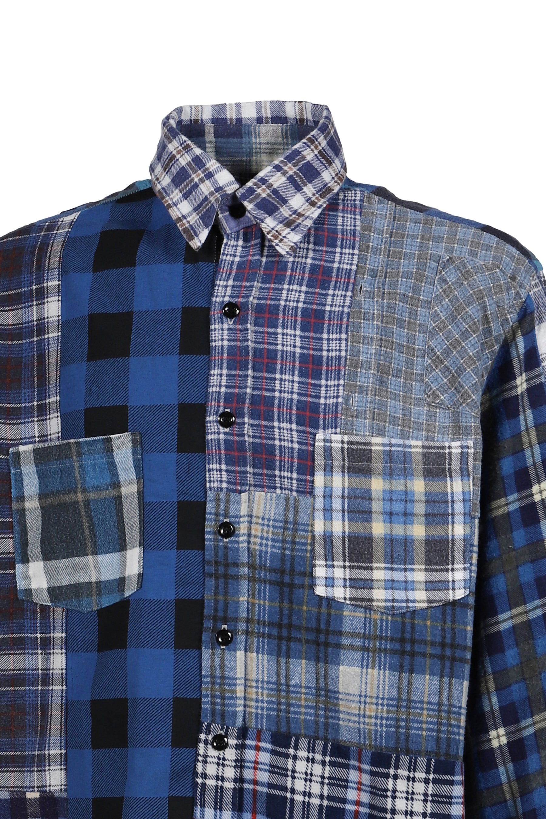 FLANNEL SHIRT -> STRAIGHT HEM SHIRT / ASSORTED