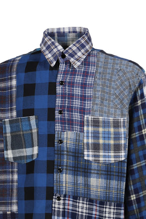 FLANNEL SHIRT -> STRAIGHT HEM SHIRT / ASSORTED