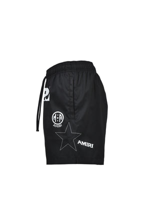 AMIRI SPORT SWIM TRUNK / BLK