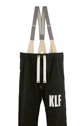 KLF_SUSPENDERS PANTS/KLF / BLK 