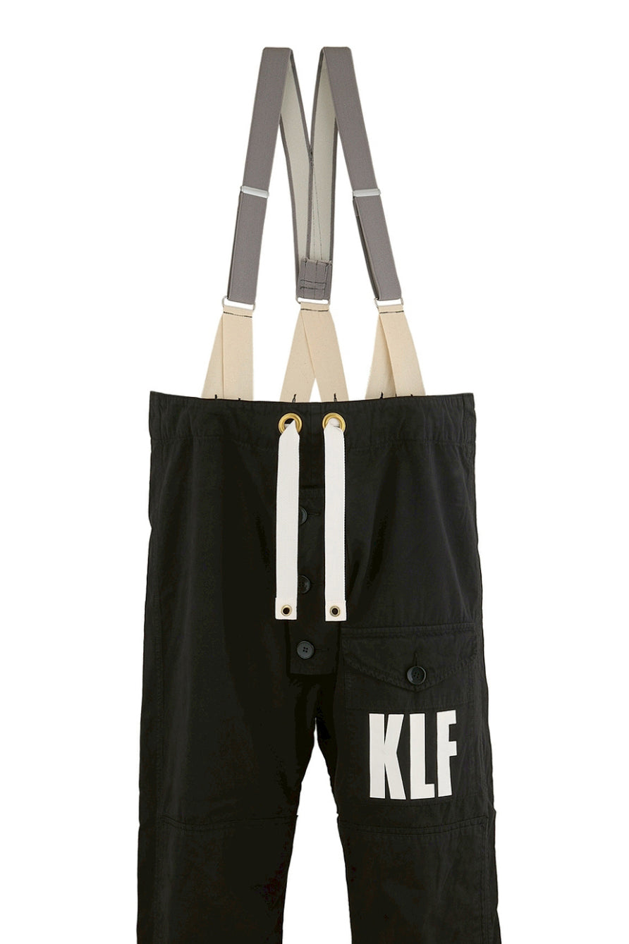 KLF_SUSPENDERS PANTS/KLF / BLK 