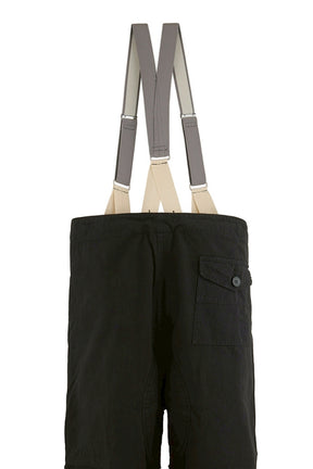 KLF_SUSPENDERS PANTS/KLF / BLK 