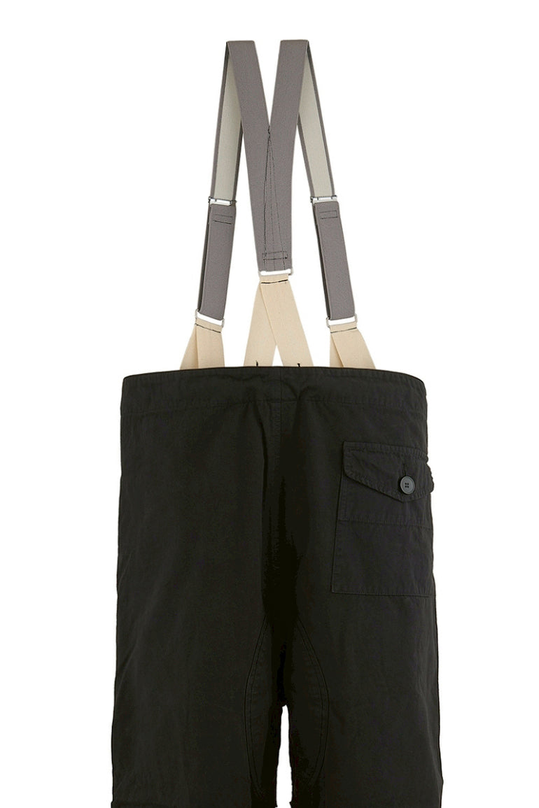 KLF_SUSPENDERS PANTS/KLF / BLK 