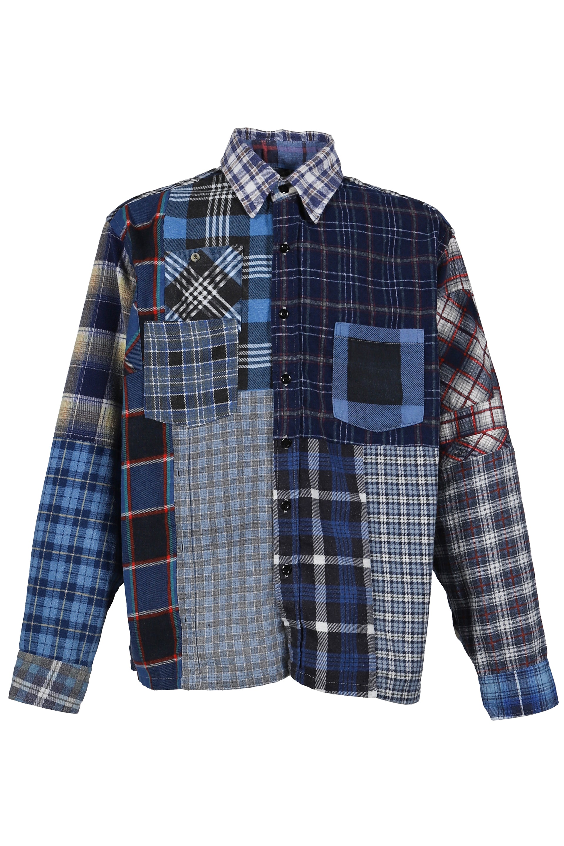 FLANNEL SHIRT -> STRAIGHT HEM SHIRT / ASSORTED