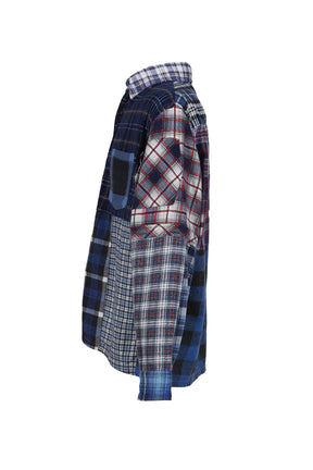 FLANNEL SHIRT -> STRAIGHT HEM SHIRT / ASSORTED