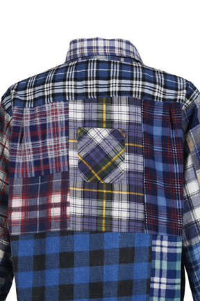 FLANNEL SHIRT -> STRAIGHT HEM SHIRT / ASSORTED
