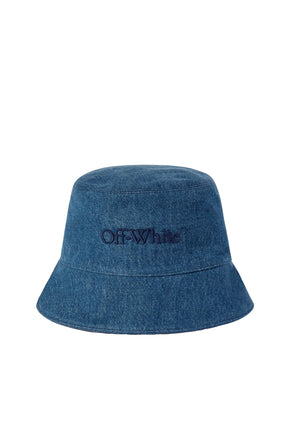 DENIM BOOKISH BUCKET HAT / MEDIUM BLU MED