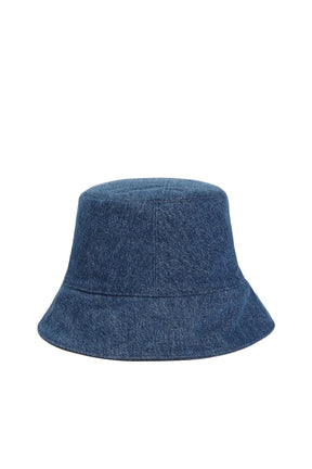 DENIM BOOKISH BUCKET HAT / MEDIUM BLU MED