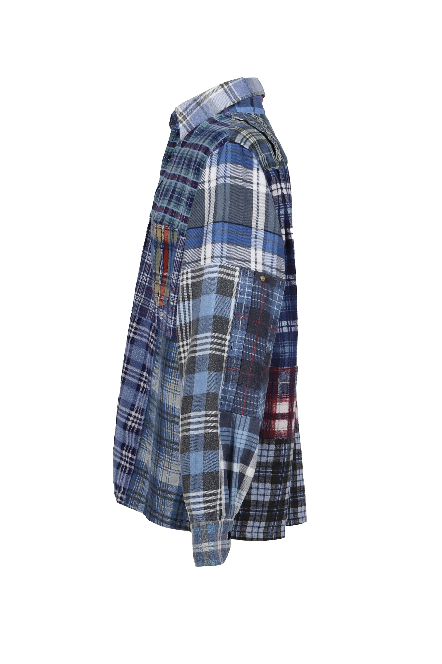 FLANNEL SHIRT -> STRAIGHT HEM SHIRT / ASSORTED