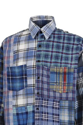 FLANNEL SHIRT -> STRAIGHT HEM SHIRT / ASSORTED