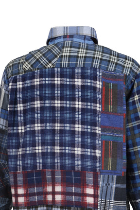FLANNEL SHIRT -> STRAIGHT HEM SHIRT / ASSORTED