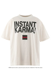 JL_SS T-SHIRT/INSTANT KARMA / WHT