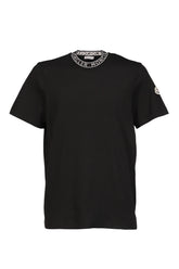 NECK LOGO SS T-SHIRT / 999 BLK
