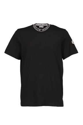 MONCLER Tシャツ/9-12 MONCLER モンクレール SS26 NECK LOGO SS T-SHIRT / 999 BLK - NUBIAN