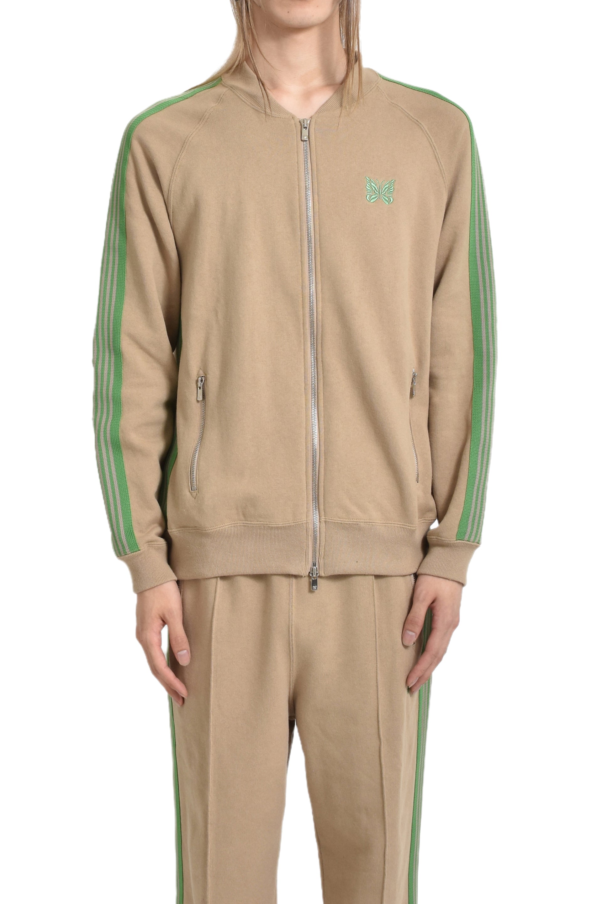 Needles R.C.TRACK JACKET - COTTON JERSEY (EXCLUSIVE) / BEI