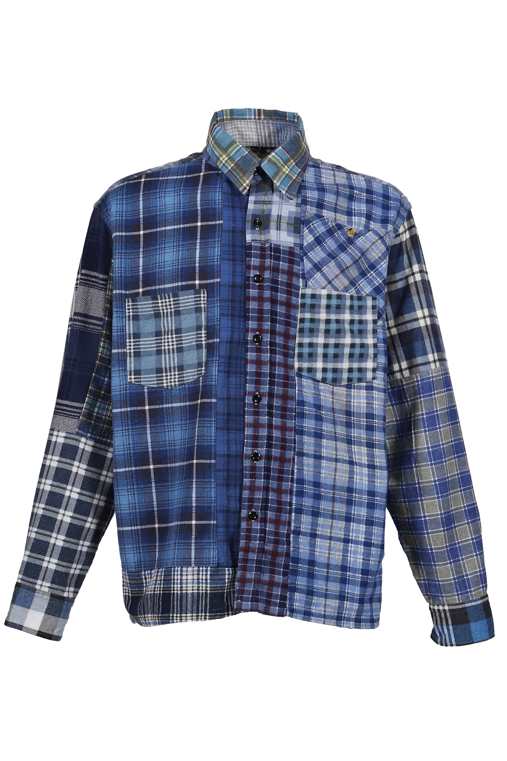 FLANNEL SHIRT -> STRAIGHT HEM SHIRT / ASSORTED