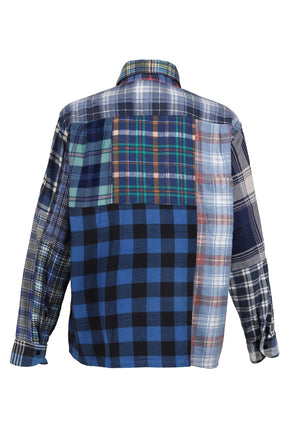 FLANNEL SHIRT -> STRAIGHT HEM SHIRT / ASSORTED