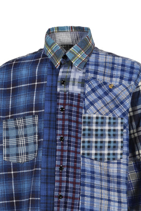 FLANNEL SHIRT -> STRAIGHT HEM SHIRT / ASSORTED