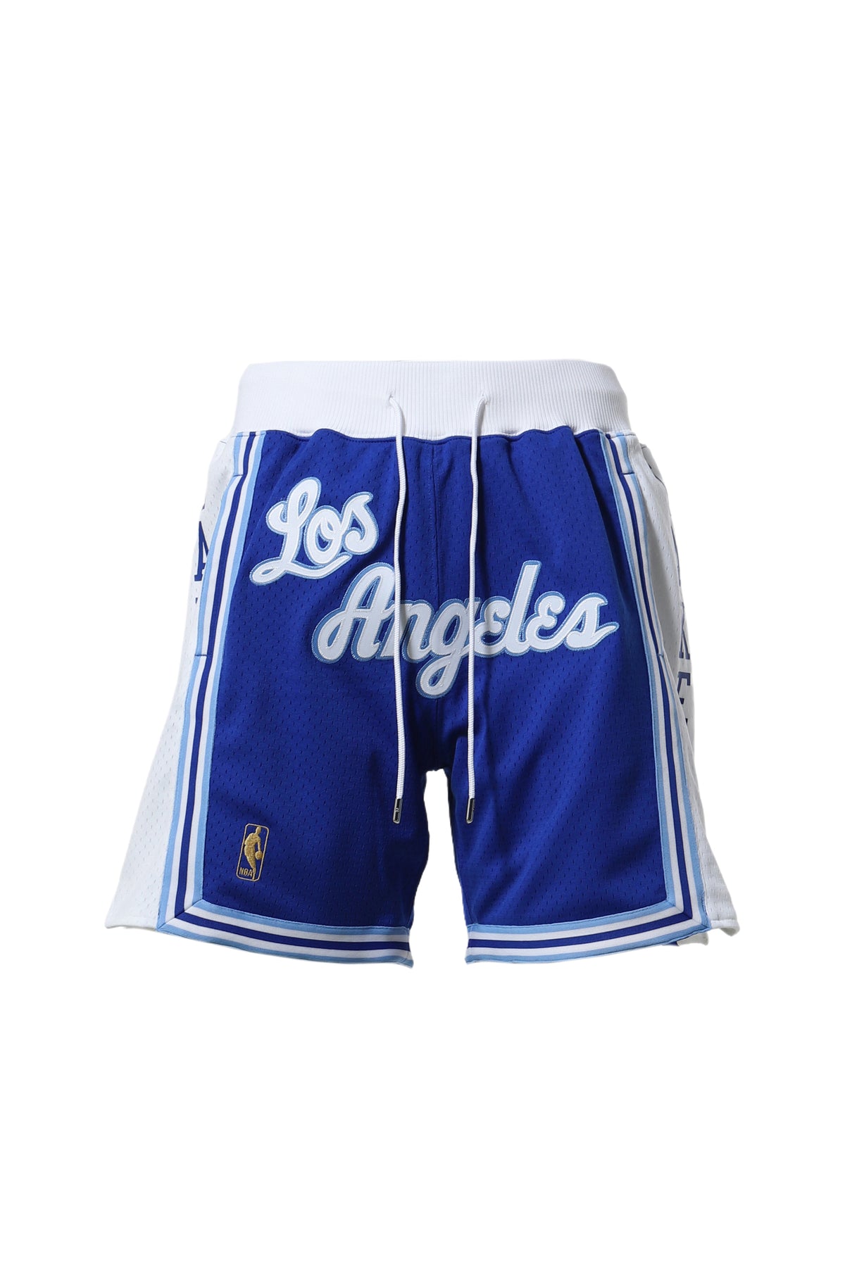 Just Don × Mitchell&Ness SS24 NBA JUST DON BLUE 7 INCH SHORTS LAKERS ...