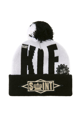 KLF_KNIT CAP/KLF / WHT 