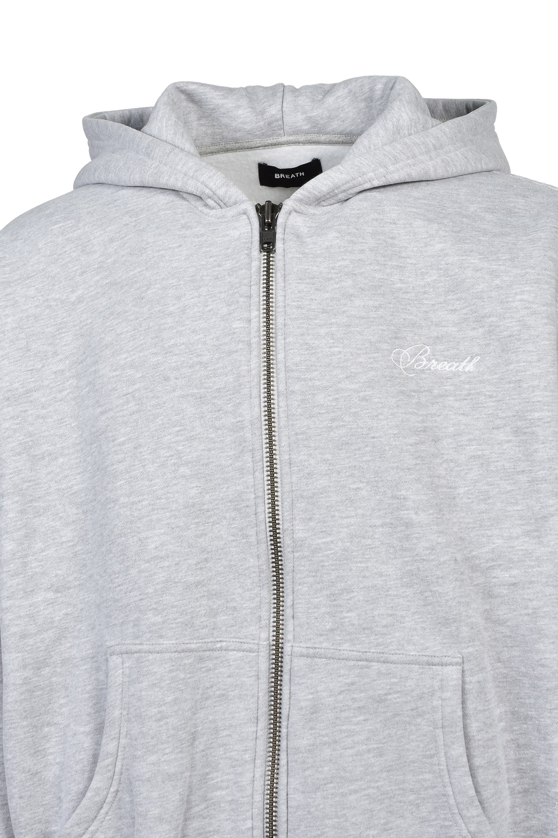 FADE ZIP HOODIE / GRY