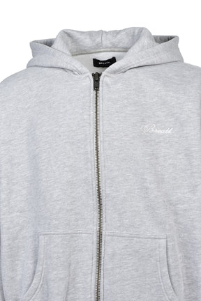 FADE ZIP HOODIE / GRY