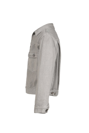 DENIM JKT / GRY