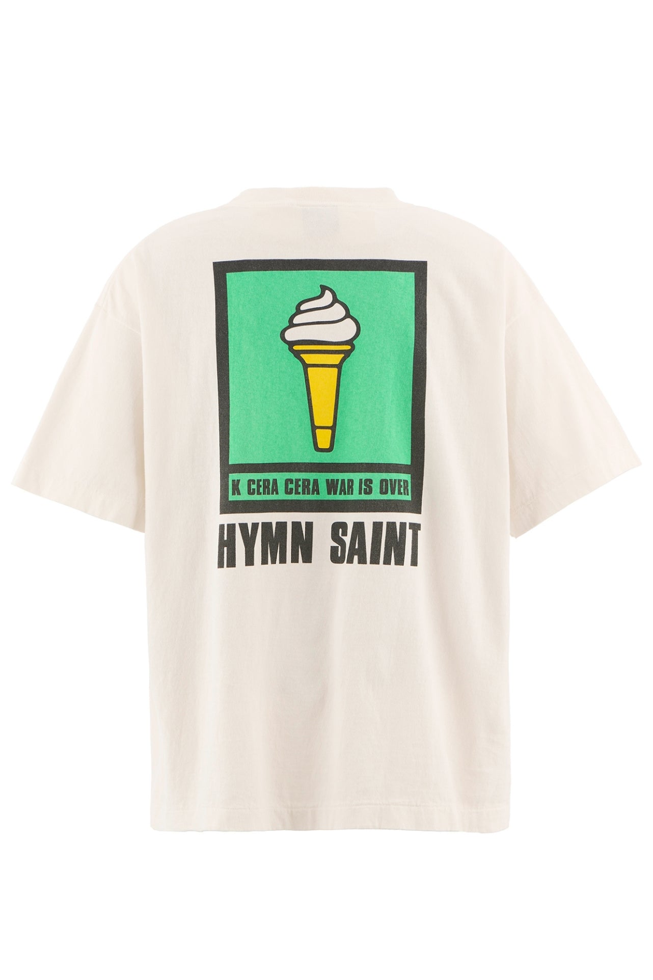 KK_SS TEE/ICECREAM / WHT