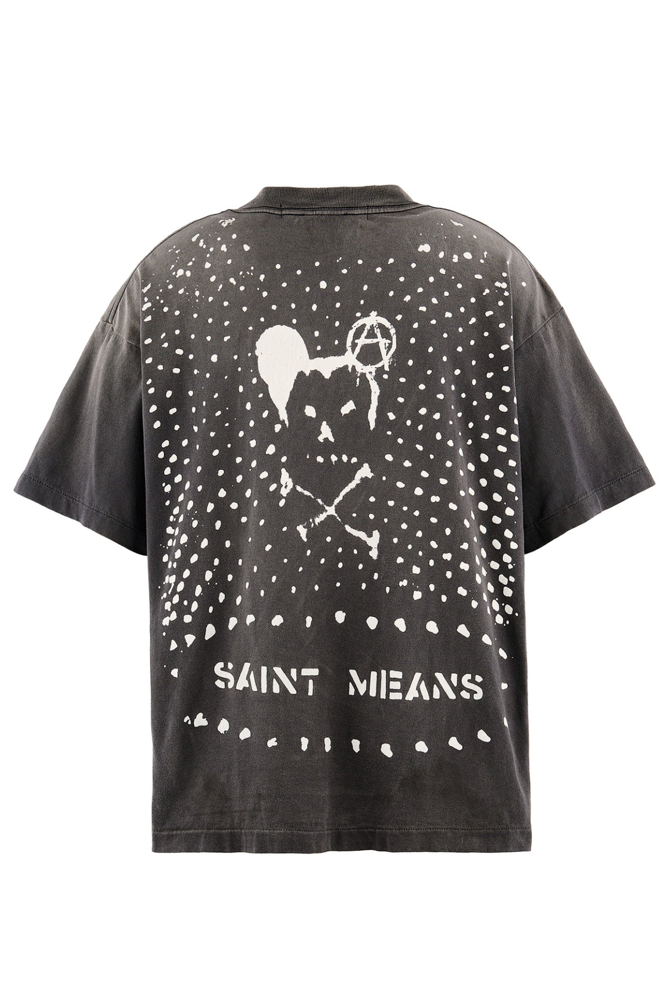 BKM_SS T-SHIRT/SAINT MEANS / BLK