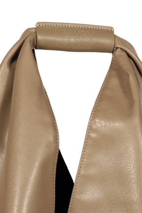 CLASSIC JAPANESE HANDBAG / EARTH CON SPRUZZATURA NERA OPACA