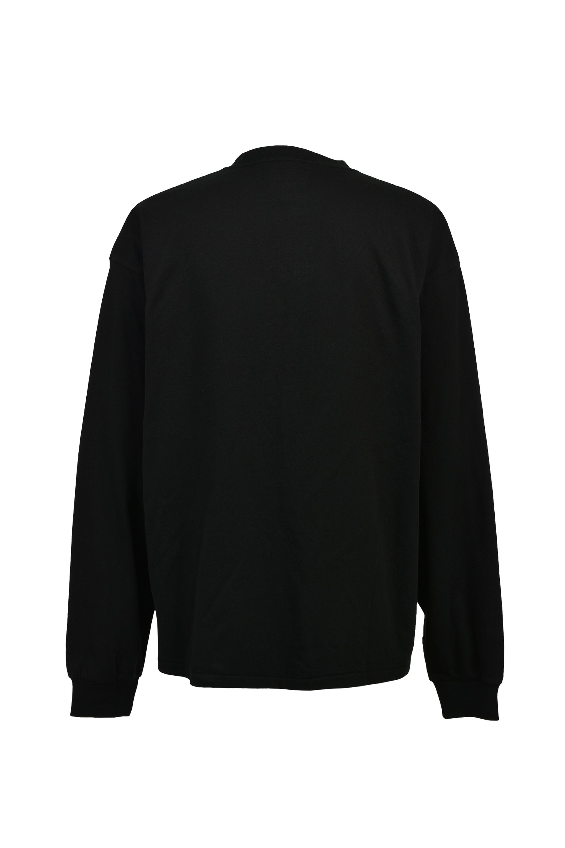 KAMIYA カミヤ SS26 “ALL AROUND YOU” L/S TEE T/C / BLK - NUBIAN