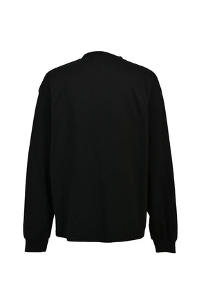 “ALL AROUND YOU” L/S TEE T/C / BLK