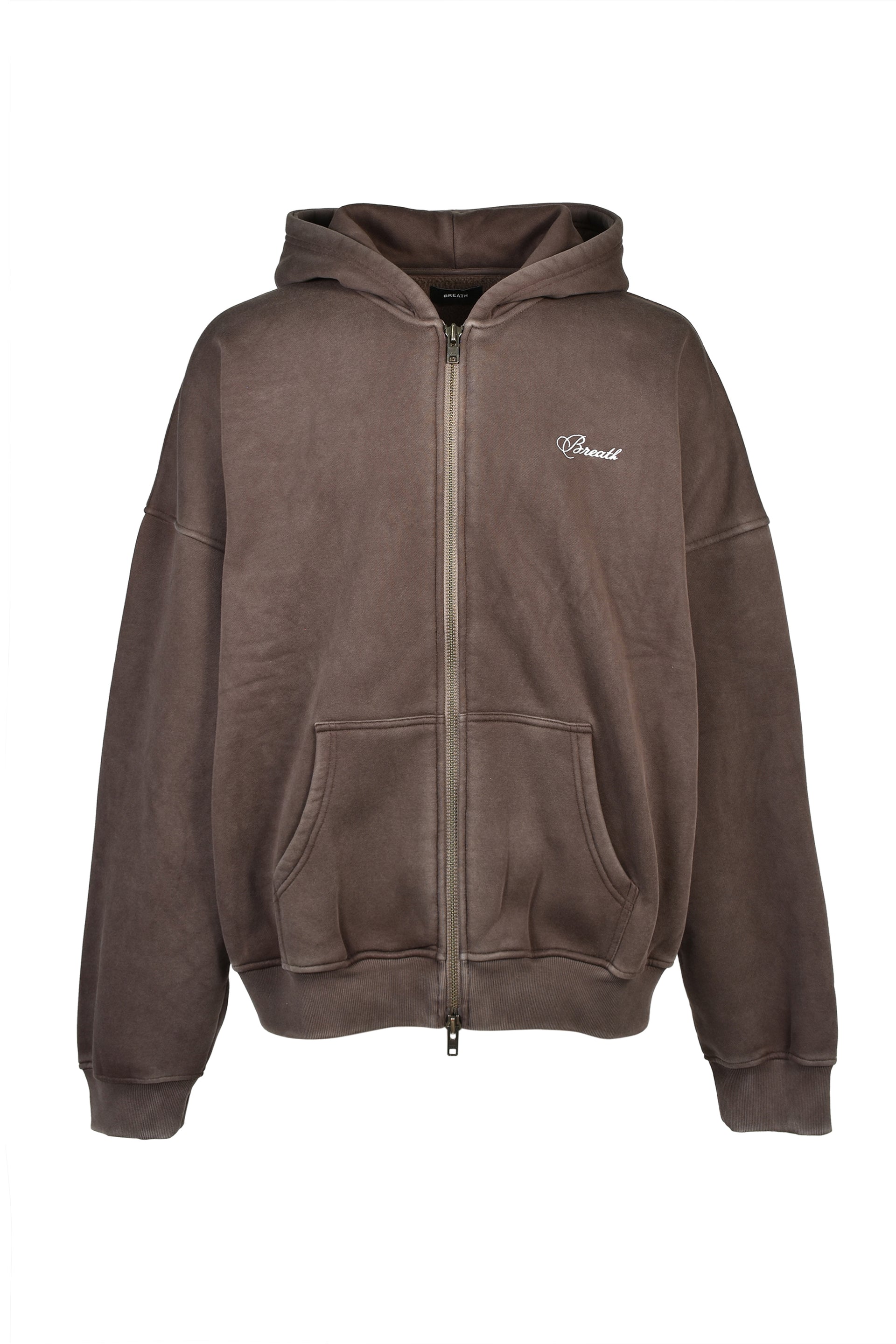 FADE ZIP HOODIE / BRW