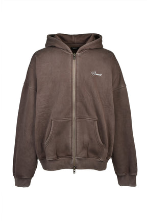 FADE ZIP HOODIE / BRW