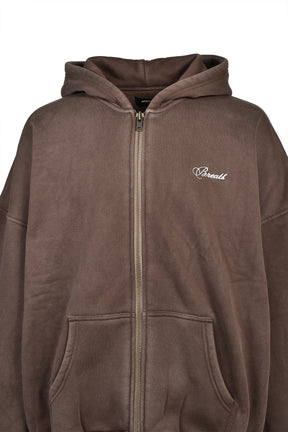 FADE ZIP HOODIE / BRW