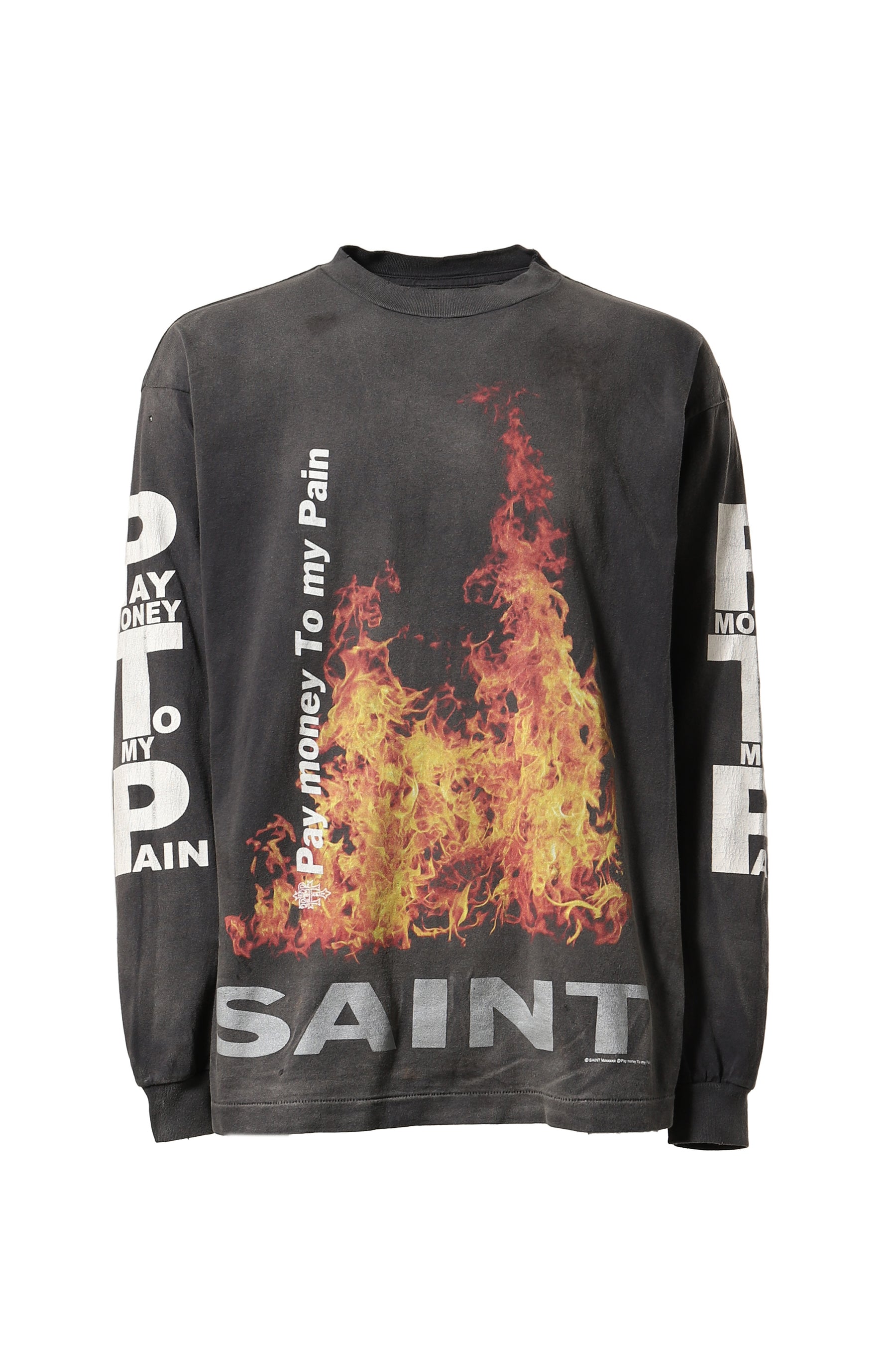 SAINT Mxxxxxx × Pay money To my Pain SS24 PTP_LS TEE/SR TO SS 