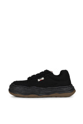 OLIVER LOW CANVAS / BLK BLK