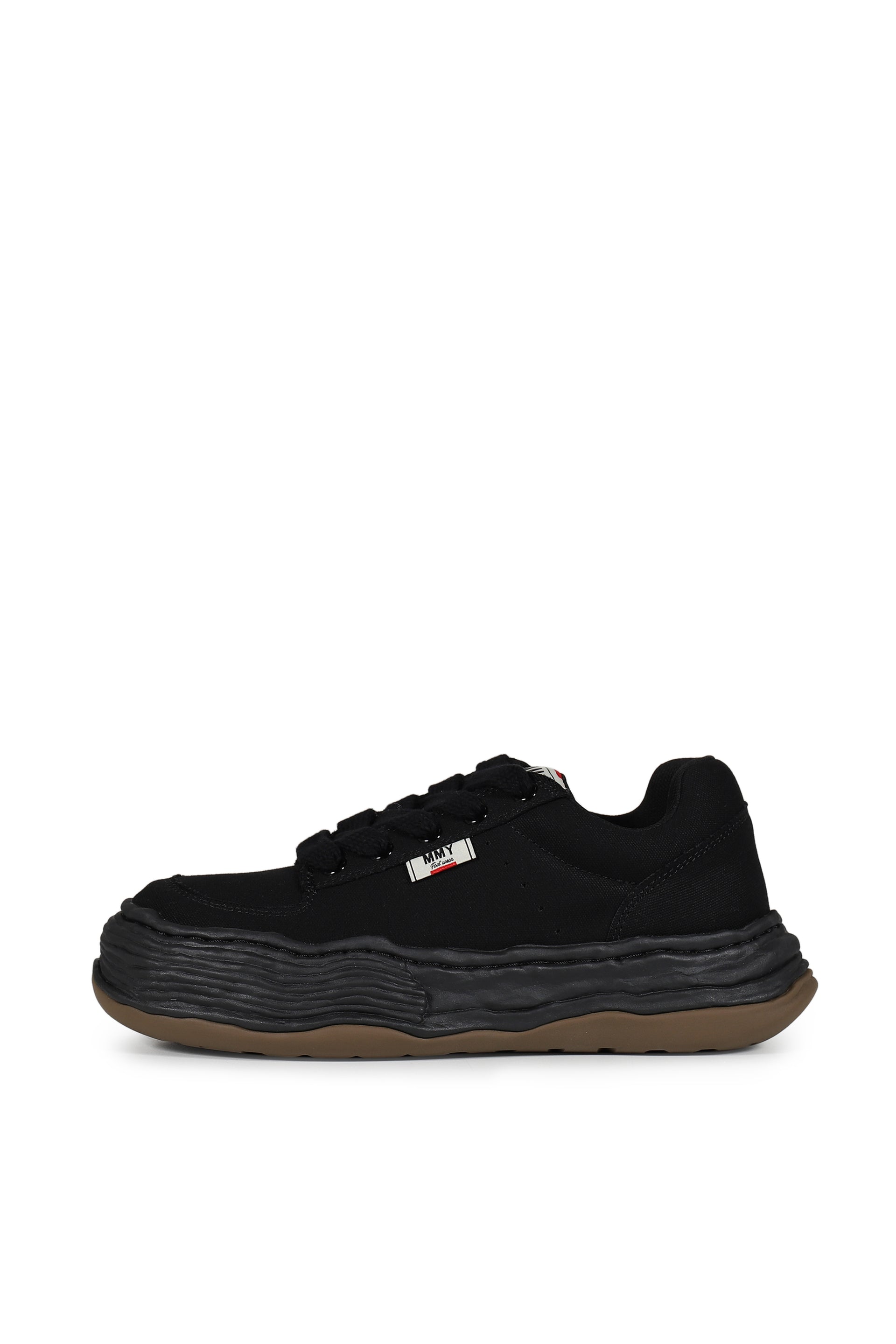OLIVER LOW CANVAS / BLK BLK
