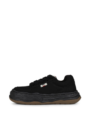 OLIVER LOW CANVAS / BLK BLK