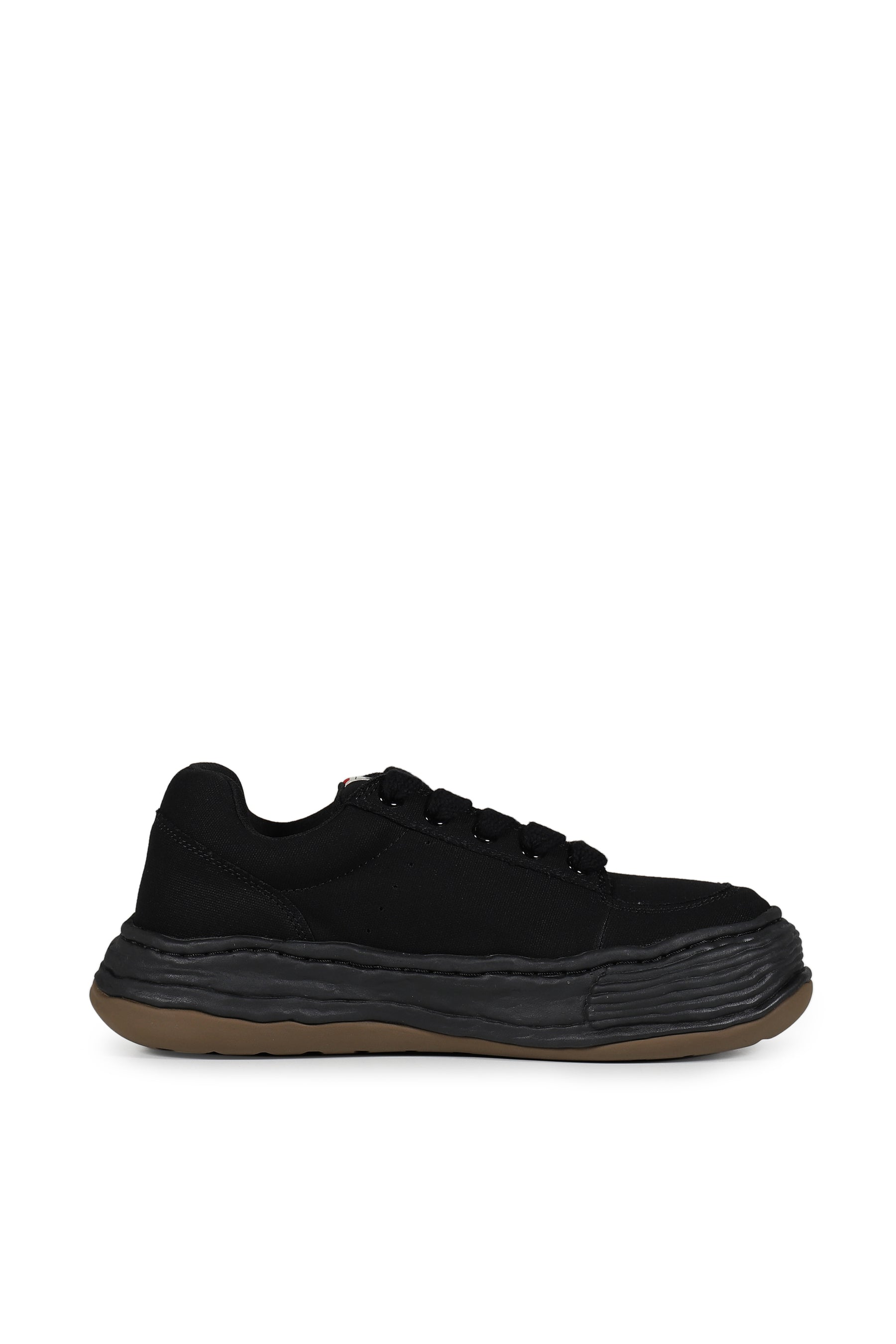OLIVER LOW CANVAS / BLK BLK