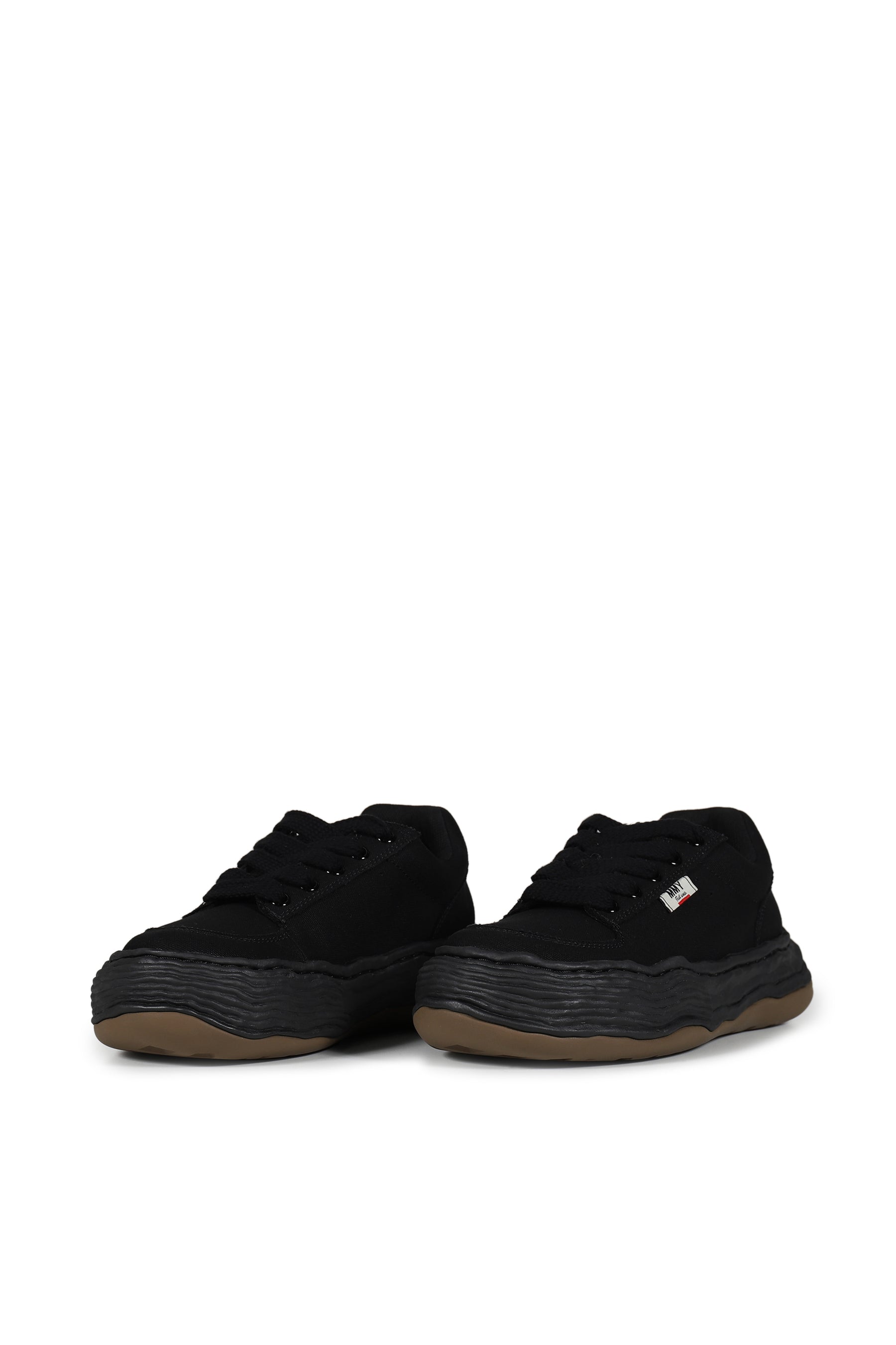 OLIVER LOW CANVAS / BLK BLK