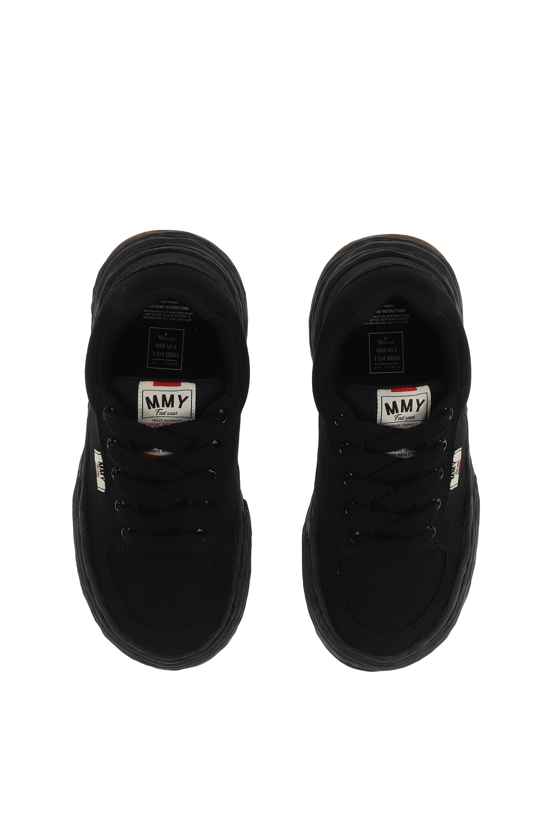 OLIVER LOW CANVAS / BLK BLK