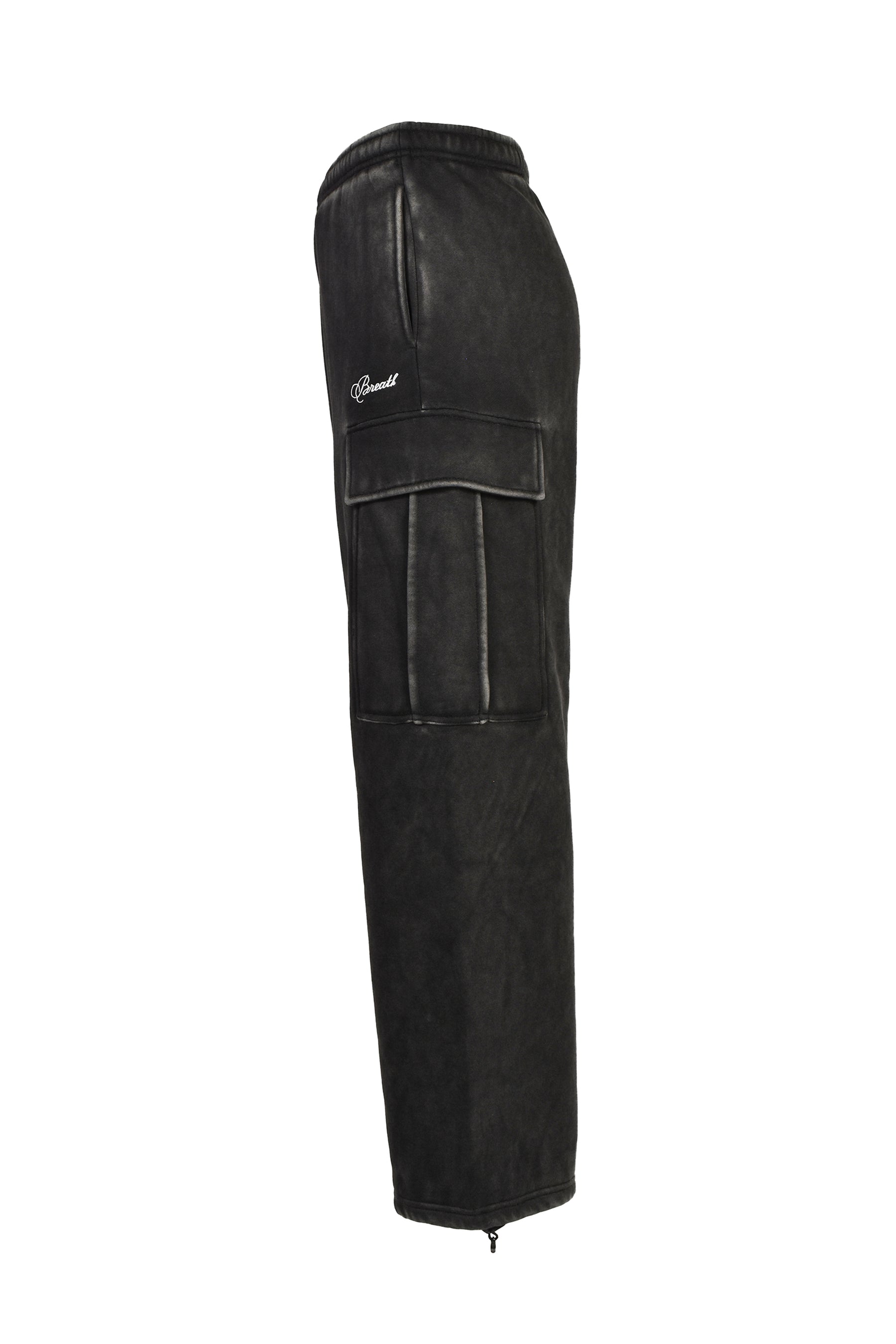 FADE CARGO PANTS / BLK